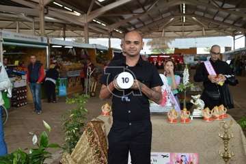 Sorteo del orden de participación en la Gla drag Queen de Telde (Foto TA y FJS)